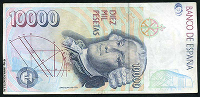 BANCO DE ESPAÑA 10000 pesetas 1992