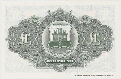 Government of Gibraltar 1 Pound 1971