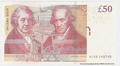 Bank of England   50  2011