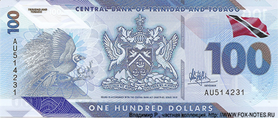 Республика Тринидад и Тобаго 100 долларов 2017