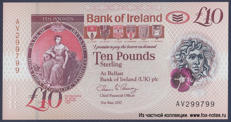   BANK OF IRELAND 10  2017