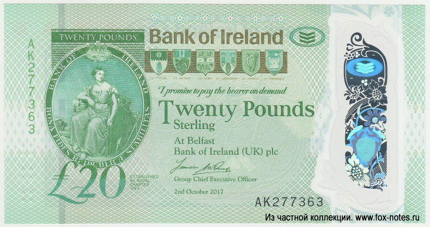   BANK OF IRELAND 20  2017