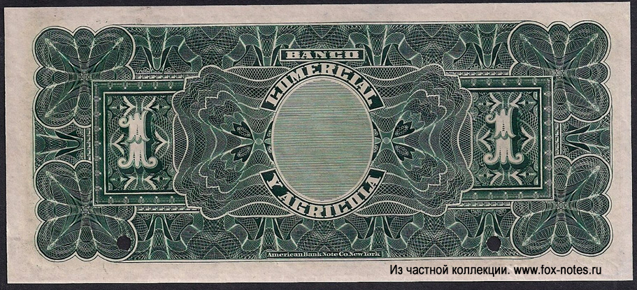 El Banco Comercial y Agricola 1  1913 SPECIMEN ()