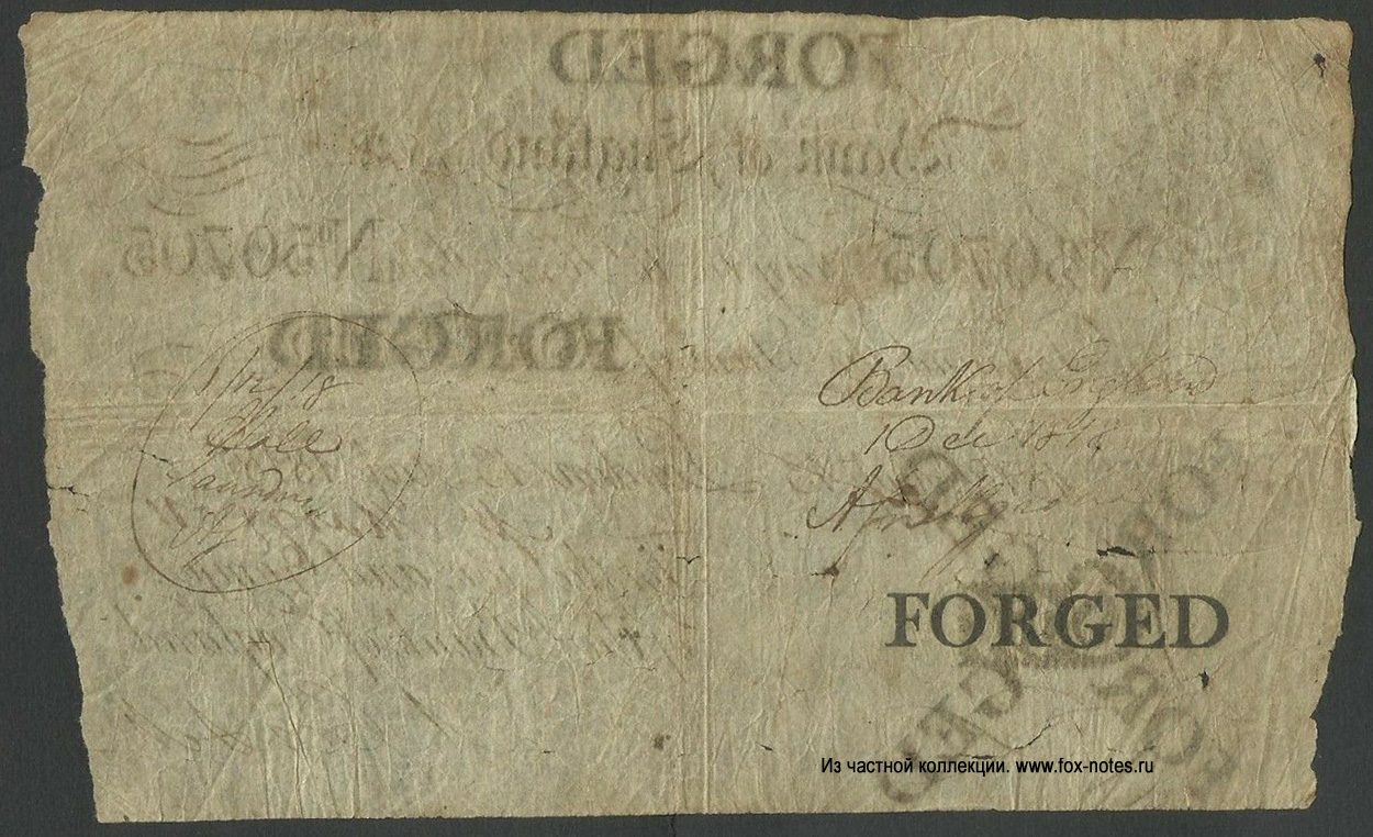 Bank of England 1  1818 