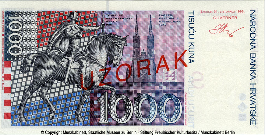  1000  1993 SPECIMEN / UZORAK ()
