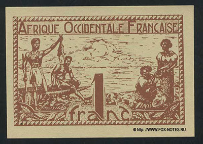 Afrique Occidentale Française 1 franc 1944