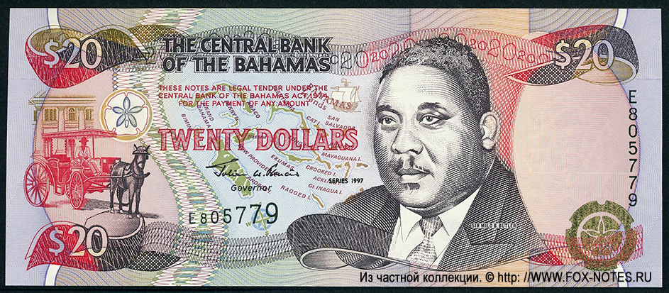  Central Bank of the Bahamas 20  1997