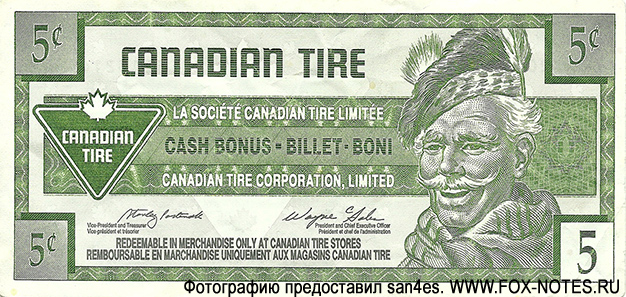 Canadian Tire Corporation Limited 5  2000