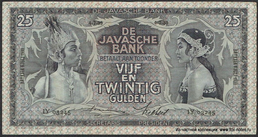 De Javasche Bank.  - 25  1939