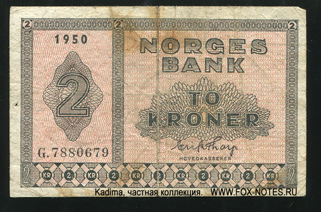 Norges Bank.  2  1950