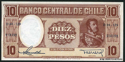 Banco Central de Chile. . 10  1958.