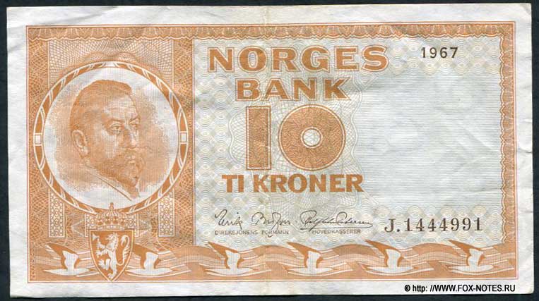 Norges Bank.   10  1967
