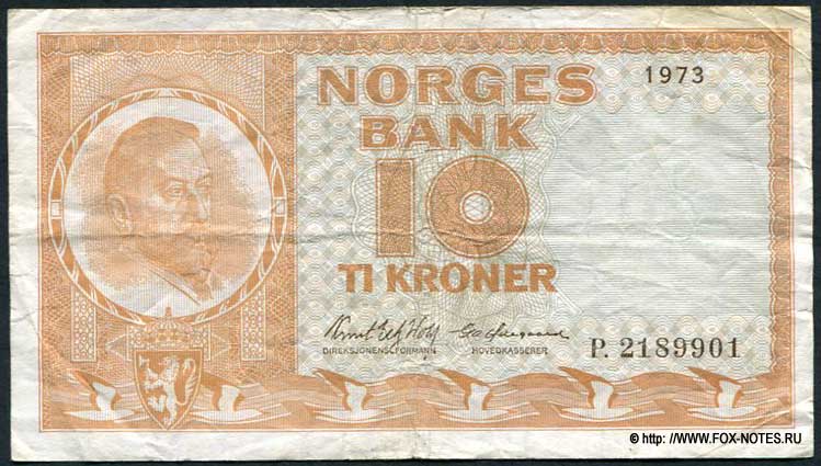 Norges Bank.   10  1973