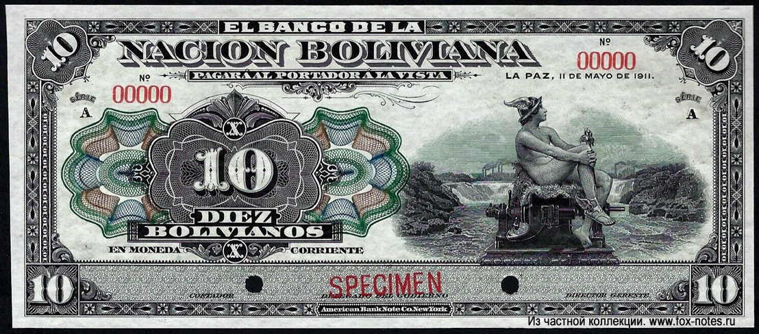  10  1911 SPECIMEN ()