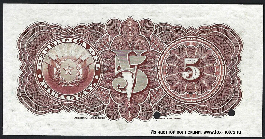 5  1907  SPECIMEN