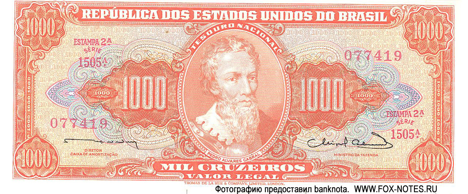  Tesouro Nacional 1000  1963