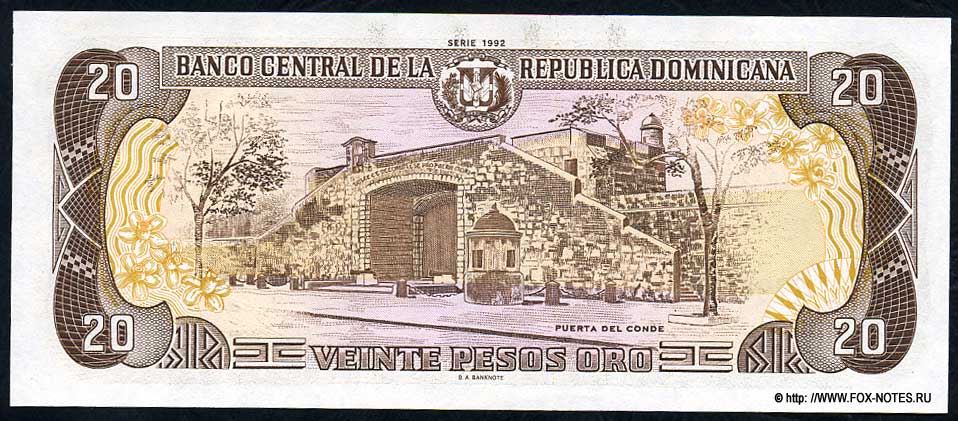 . Banco Central de la República Dominicana. 20  1992.