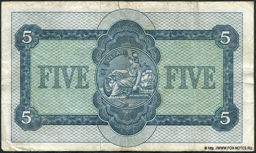 The British Linen Bank 5 Pounds 1962