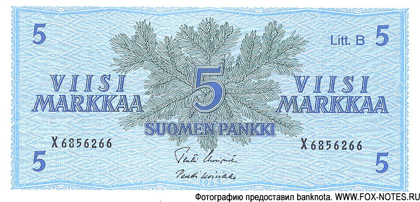  5  1963 Litt.B Uusivirta, Koivikkog