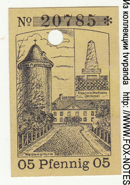 Stadt Dannenberg 5 Pfennig 1919 Notgeld