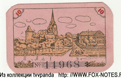 Stadt Dannenberg 10 Pfennig 1920 Notgeld