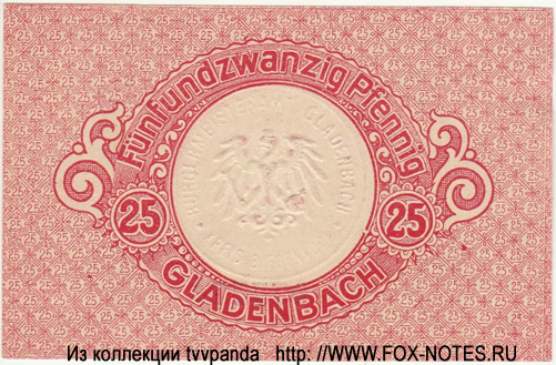 Gladenbach 25 Pfennig 1920
