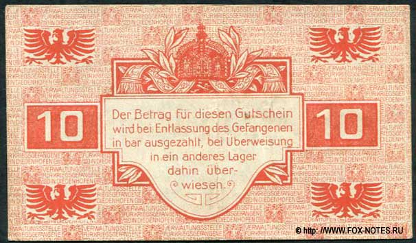 Kriegsgefangene Diedenhofen 10 Pfennig