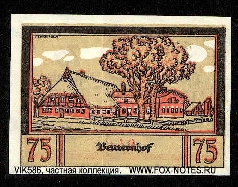 Gemeinde Borstel 75  1921 
