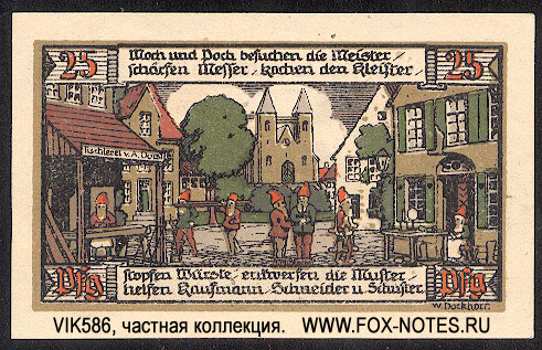 Kreis Ballenstedt 25 Pfennig 1921