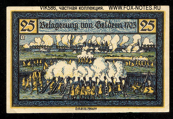 Kreissparkasse Geldern 25 Pfennig 1921 Notgeld