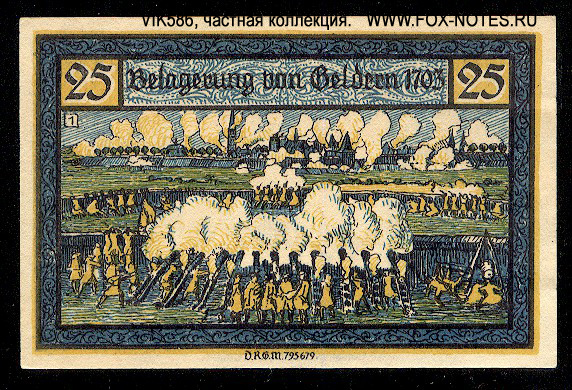 Kreissparkasse Geldern 25 Pfennig 1921 Notgeld