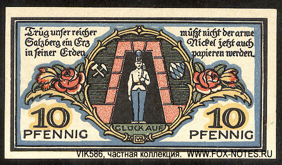Markt Berchtesgaden 20 Pfennig 1920 notgeld