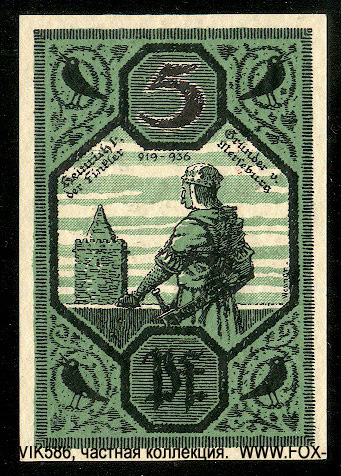 Stadt Merseburg 5 Pfennig 1921