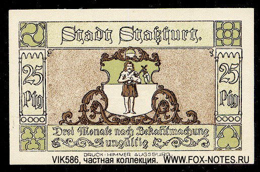 Stadt Staßfurt 25 Pfennig 1921