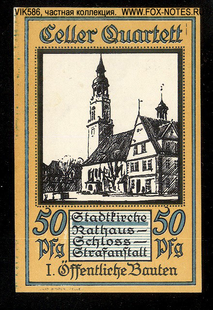 Stadt Celle 50  1921