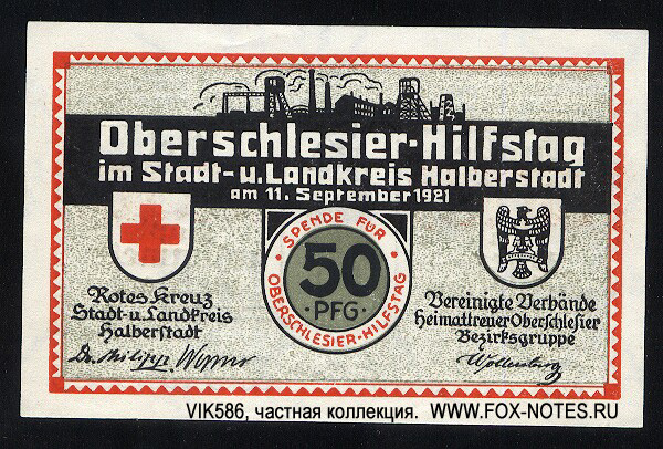 Stadt Halberstadt 50  1921 