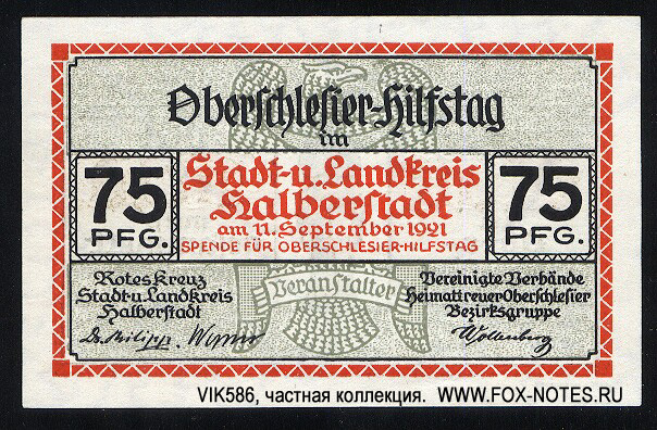 Stadt Halberstadt 75  1921 