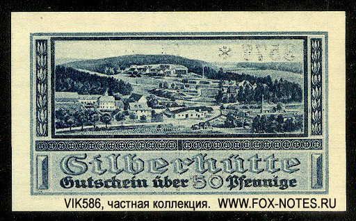 Stadt Harzgerode 50 Pfennig 1921