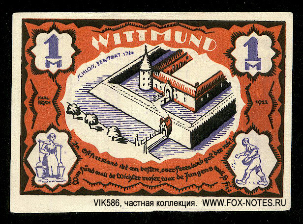Wittmund 1 mark 1922