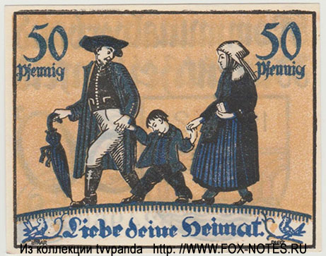 Marktheidenfeld 50 Pfennig 1921 notgeld