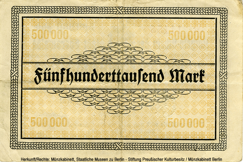 Stadt Eberswalde 500000 Mark 1923