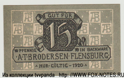 Brodersen, A.-T., Bäckerei 15 Pfennig