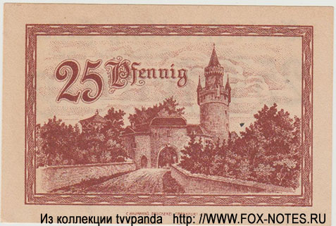 Stadt Freidberg 25 Pfennig 1920
