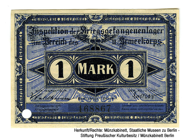 Lager Cottbus  1 Mark 1917