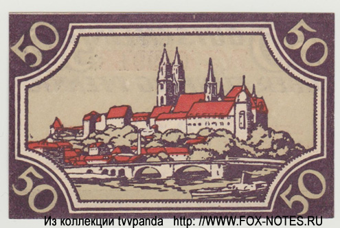 Stadt Meissen 50 Pfennig 1920