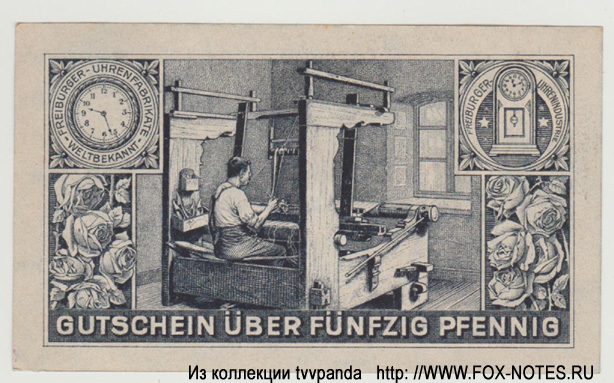 Stadt Freiburg in Schlesien 50 Pfennig 1918