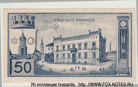 Stadt Freiburg in Schlesien 50 Pfennig 1920 notgeld