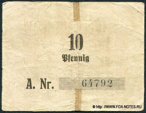 Preussisch Holland Kriegsgefangenen-Stammlager 10 Pfennig