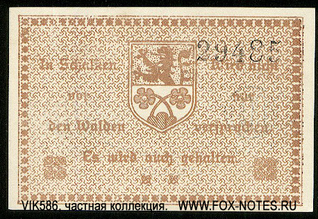 Notgeld der Stadt Schalkau 10 Pfennig 1918.