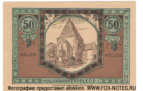 Gemeinde Perchtoldsdorf 50 Heller 1920